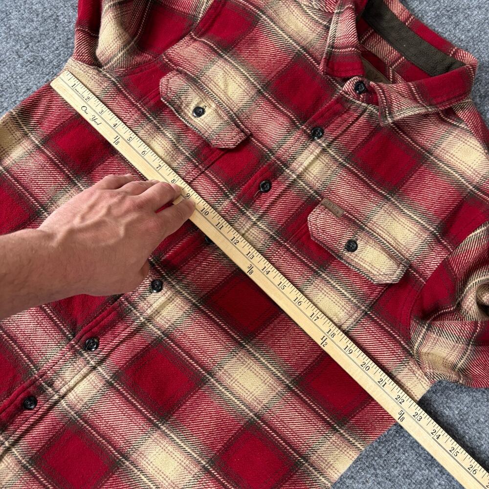 ORVIS Flannel Shirt Plaid Men's Large - Picture 4 of 8